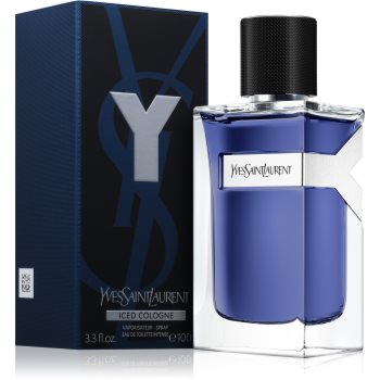 Yves Saint Laurent Y Iced Cologne Eau de Toilette intense pentru bărbați - imagine 3